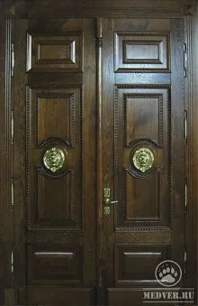 Двухстворчатая дверь в квартиру-132