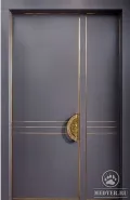 Двухстворчатая дверь в квартиру-140